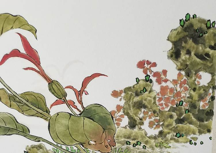 无 《觅得一枝暗香来》