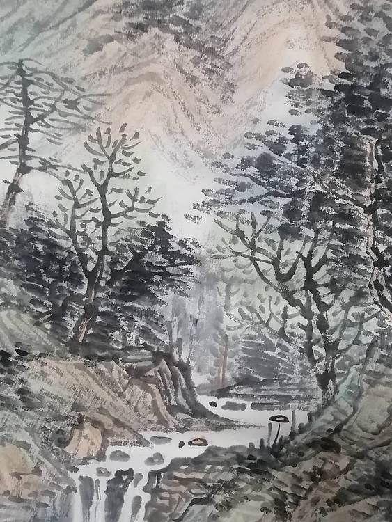 曹玉宝 三尺斗方山水