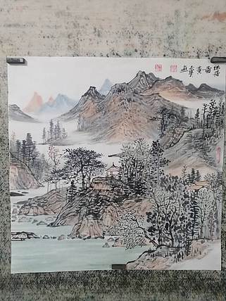 曹玉宝 幽居图