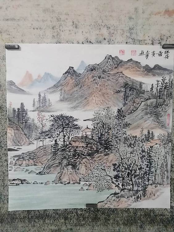 曹玉宝 幽居图