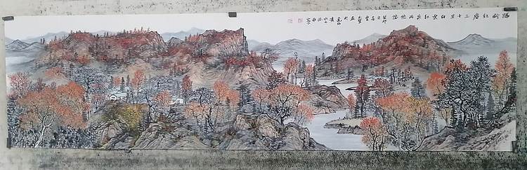 曹玉宝 隔断红尘三十里，白云红叶两悠悠