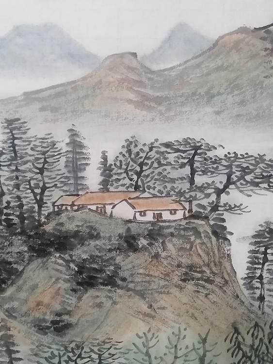曹玉宝 雅居图