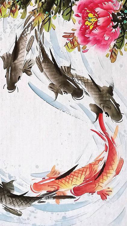高晓林 （5700）国家一级美术师，江苏省美协会员，四尺中堂玄关画