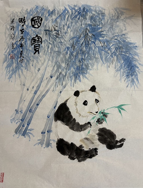 清荷 霍春阳学生  樊华   国宝
