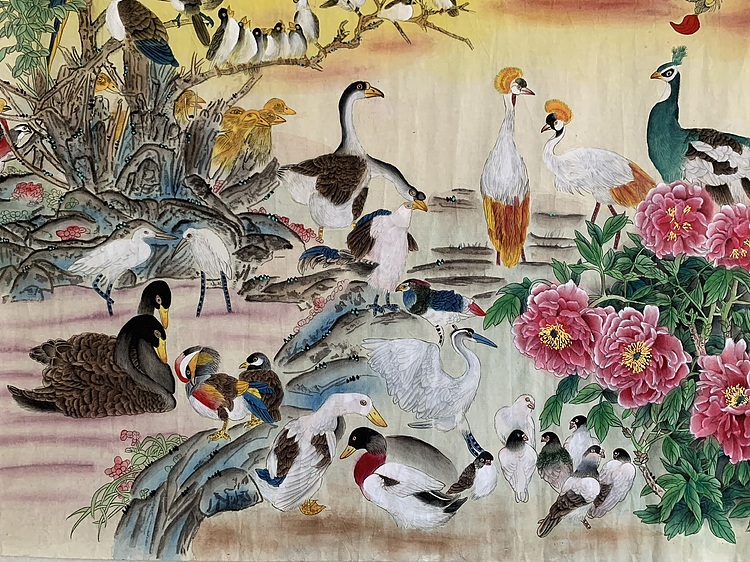 王振兴 六尺精品（百鸟朝凤）