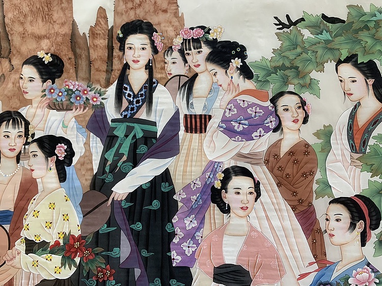 王振兴 八尺绢本（24美图）