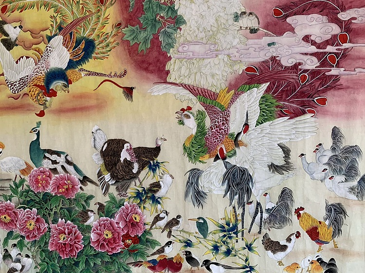 王振兴 六尺精品（百鸟朝凤）