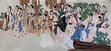 王振兴 八尺绢本（24美图）
