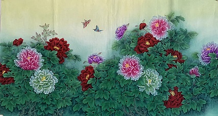 王振兴 六尺精品牡丹（花开富贵）