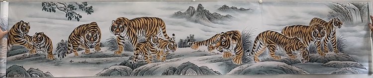 王振兴 百虎图