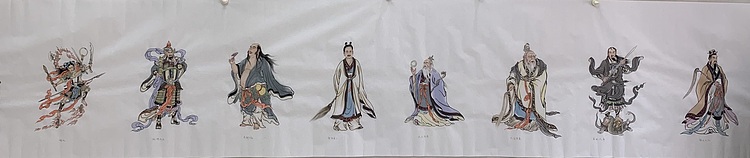 王振兴 长卷（西游记）