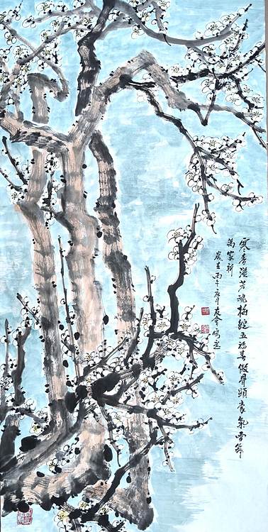 山东省美协会员 闫友会 寒香溢芳魂