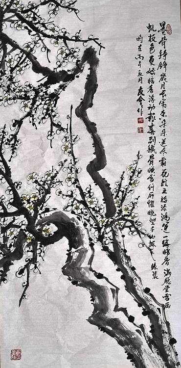 山东省美协会员 闫友会 墨骨铮铮岁月长