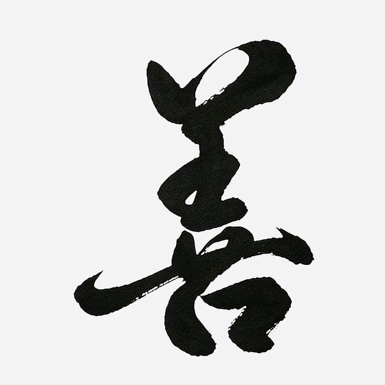 飞翔 上善若水书法作品手写真迹名家定制装饰挂画