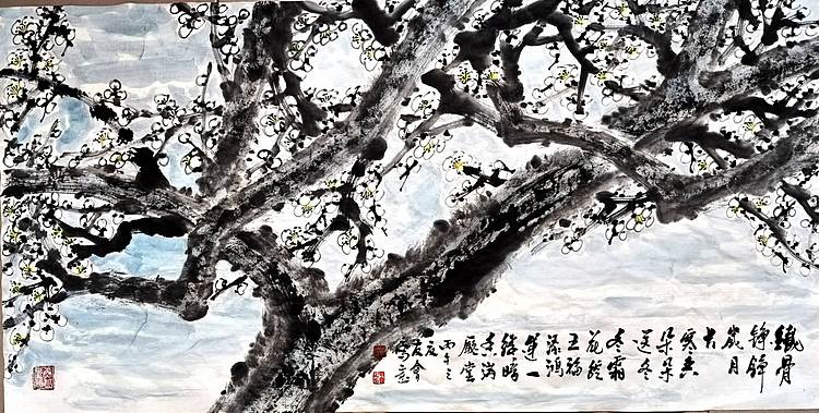 山东省美协会员 闫友会 铁骨铮铮岁月长