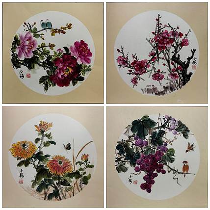 职业书画家 白雪 花鸟