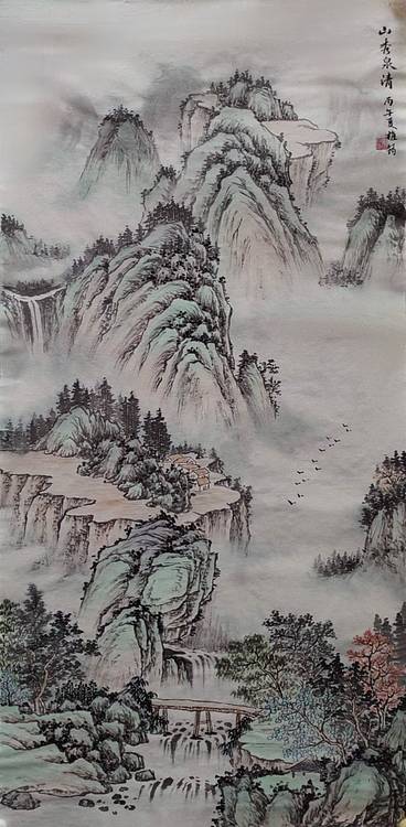 周植筠 山秀泉清