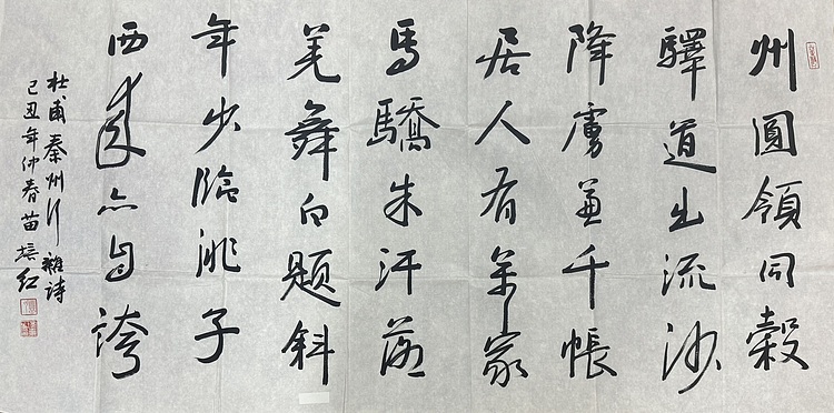 中书协理事 苗培红
