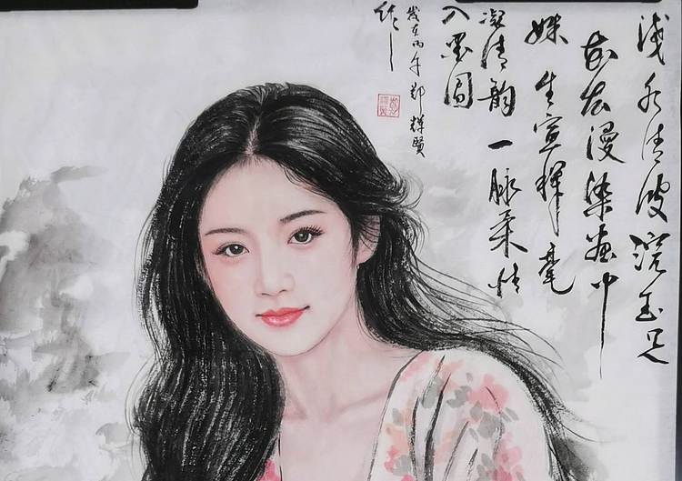 国家一级美术师 郑辉贤 郑辉贤原创三尺生宣纸作品
