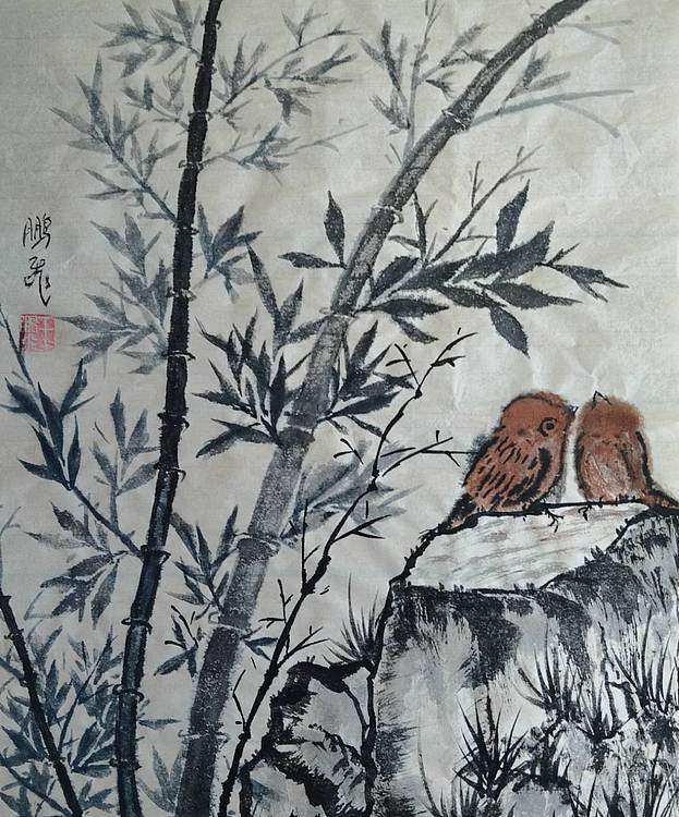 职业书画家 羽翔 花鸟
