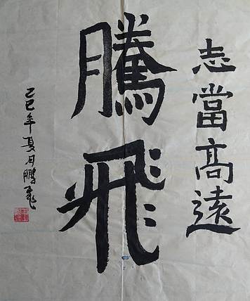 职业书画家 羽翔 腾飞