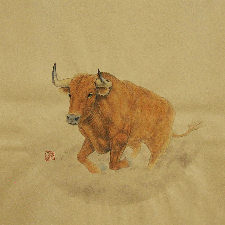 黑龙江省美术家协会会员，国家一级美术师 王文波 花鸟 国画