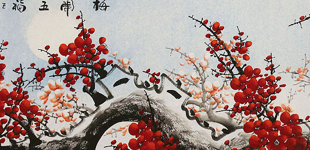 当代画家 田成喜 花鸟 国画