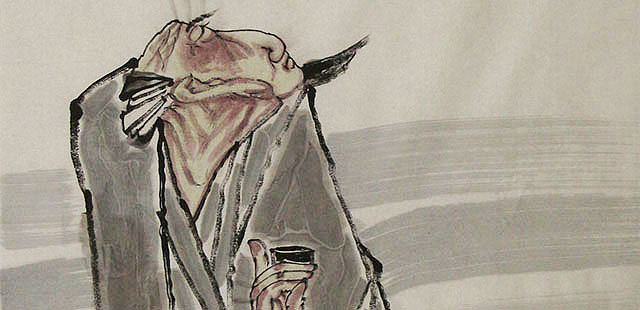 中国美术家协会会员中央美术学院硕士 刘德生 人物 国画