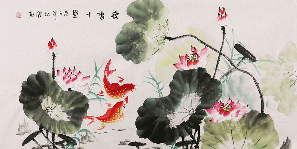 当代花鸟画家 朱秋凤 花鸟 国画
