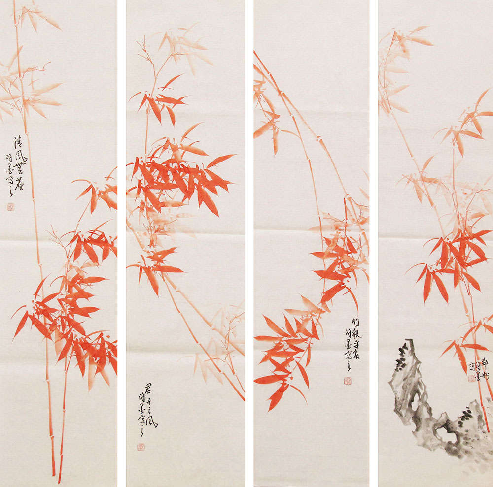 河南省美术家协会会员 许墨 花鸟 国画