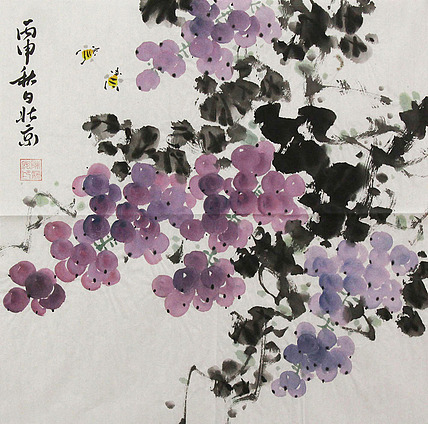 当代潜力艺术家 陈履安  多子多福