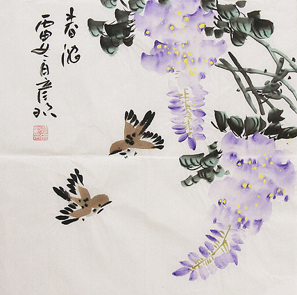 青年艺术家 罗颜欢 春韵