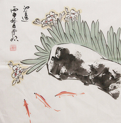 职业画家 国画作品 花鸟 国画