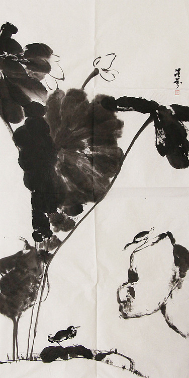 职业画家 国画作品 花鸟 国画