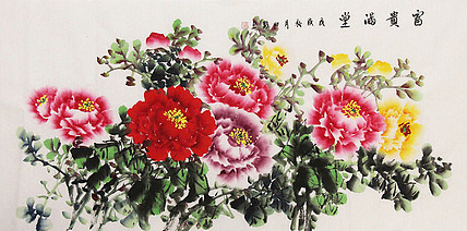 职业画家 国画作品 花鸟 国画