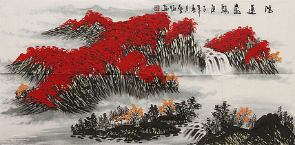 职业画家 国画作品 山水 国画