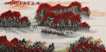 职业画家 国画作品 山水 国画