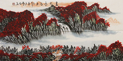 职业画家 国画作品 山水 国画