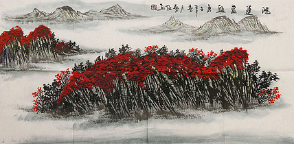 职业画家 国画作品 山水 国画