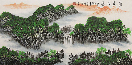 职业画家 国画作品 山水 国画