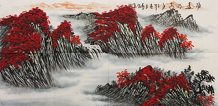 职业画家 国画作品 山水 国画