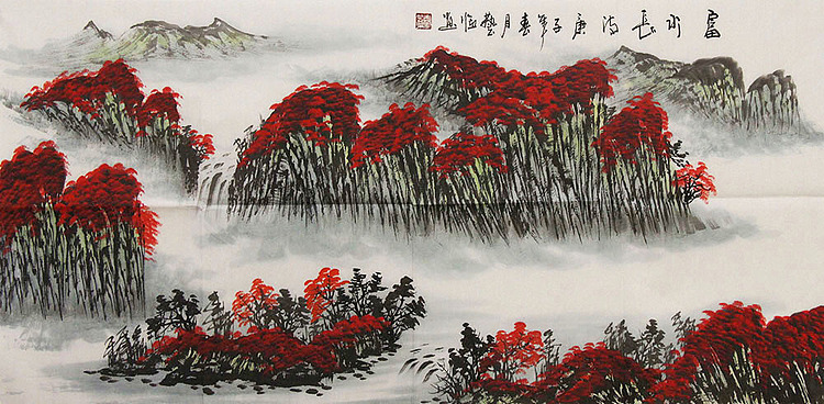 职业画家 国画作品 山水 国画