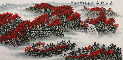 职业画家 国画作品 山水 国画