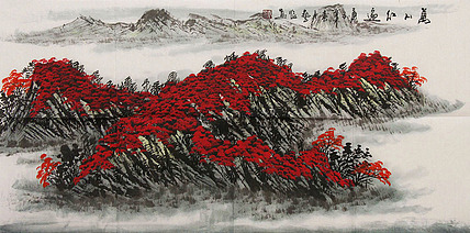 职业画家 国画作品 山水 国画