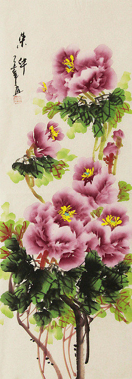 职业画家 国画作品 花鸟 国画
