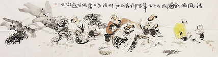 职业画家 国画作品 花鸟 国画