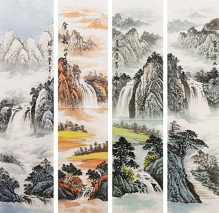 职业画家 国画作品 山水 国画
