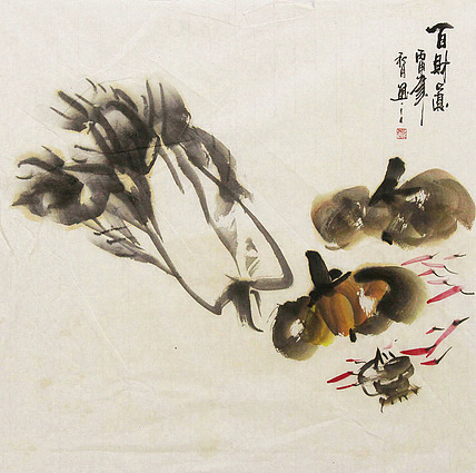 职业画家 国画作品 花鸟 国画