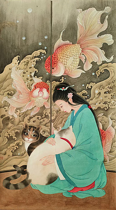 永遇乐 工笔人物